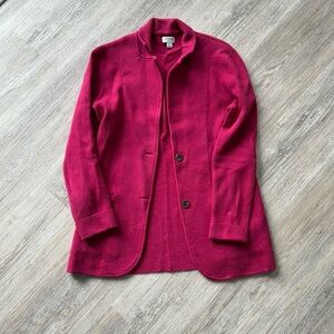J Crew Sweater Blazer